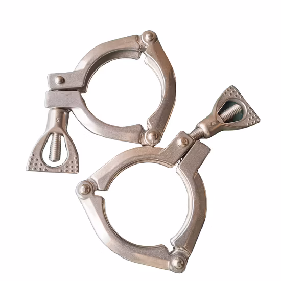 Санитарная нержавеющая сталь ISO SS304/SS316L три