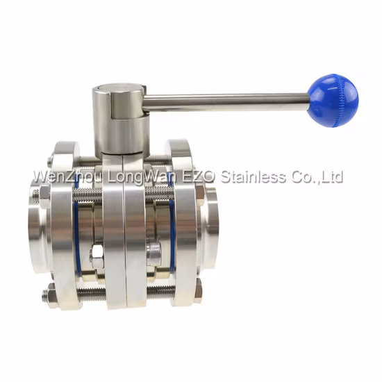 Ручной сварной дроссельный клапан гигиенического класса из нержавеющей стали (JN